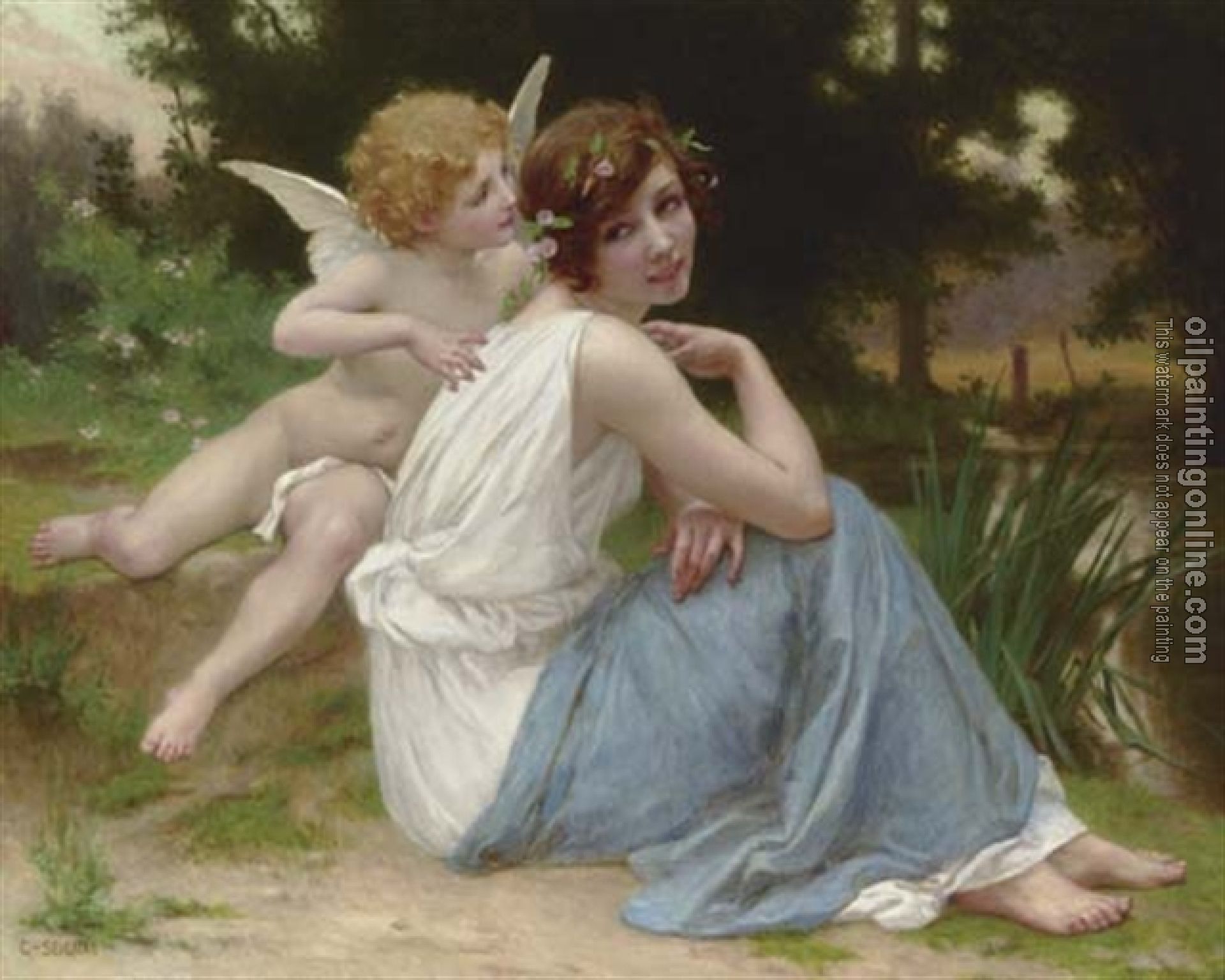Guillaume Seignac - Cupid and psyche